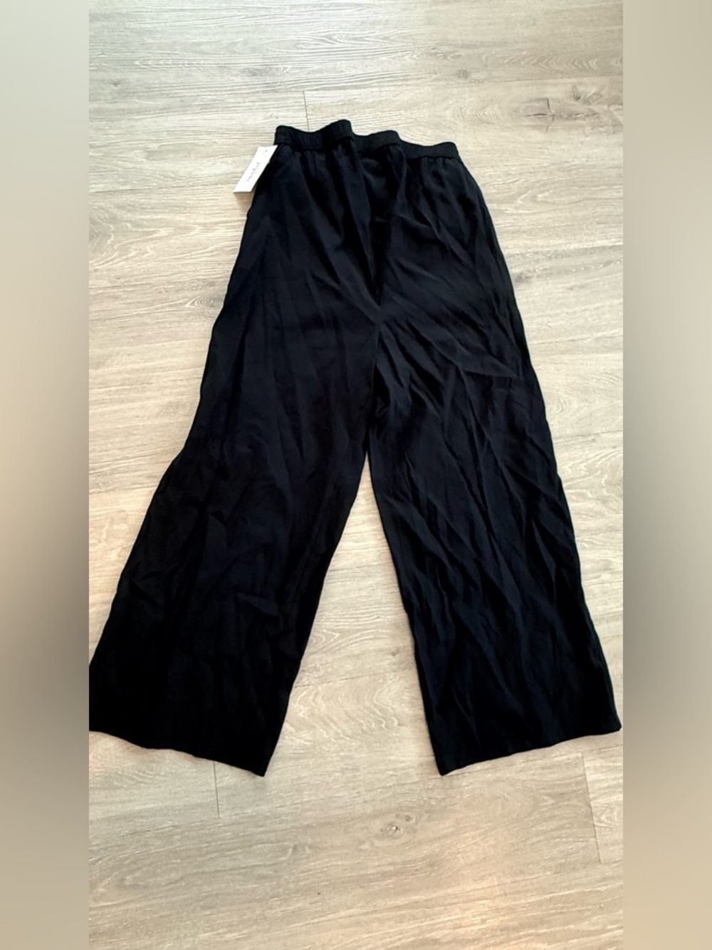 Isabel Black Wide-Leg Maternity Pants